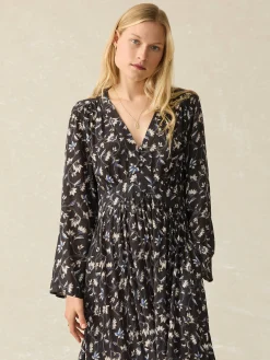 Dresses^Faherty Brand Dakota Dress - Blue Jasmine Floral