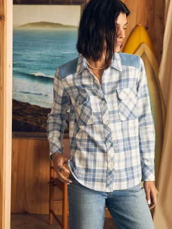 Shirts & Tops^Faherty Brand Daly Shirt - Misty Plaid