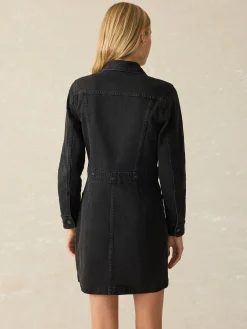 Dresses^Faherty Brand Denim Michelle Dress - Vintage Black Wash