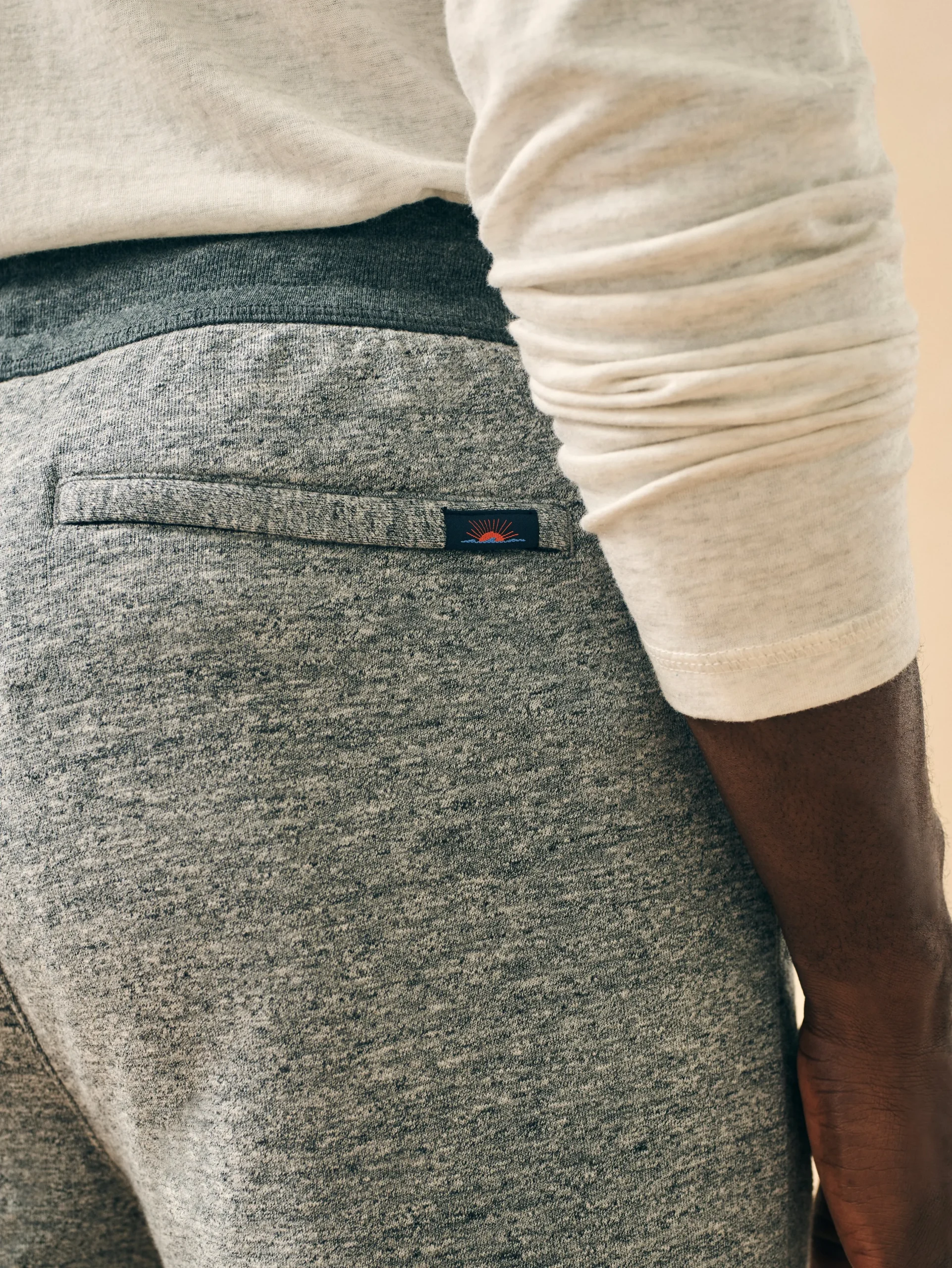 Pants|Lounge^Faherty Brand Double Knit Sweatpant - Light Carbon Heather