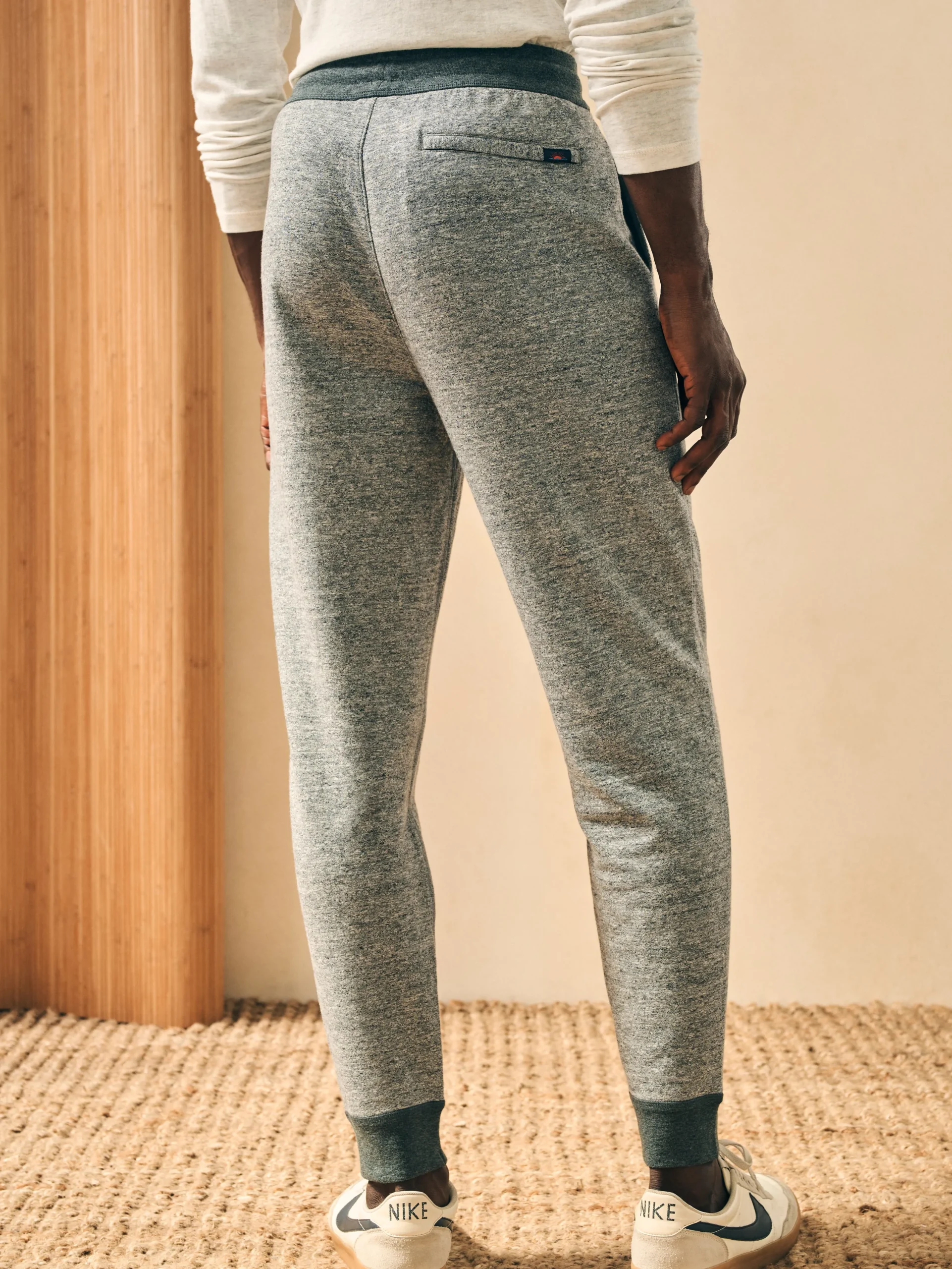 Pants|Lounge^Faherty Brand Double Knit Sweatpant - Light Carbon Heather