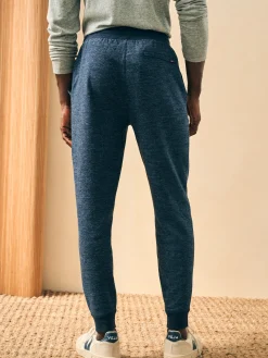 Lounge^Faherty Brand Double Knit Sweatpant - Varsity Navy Heather