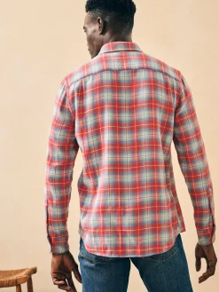 Shirts^Faherty Brand Doublecloth Shirt - Red Hill Plaid