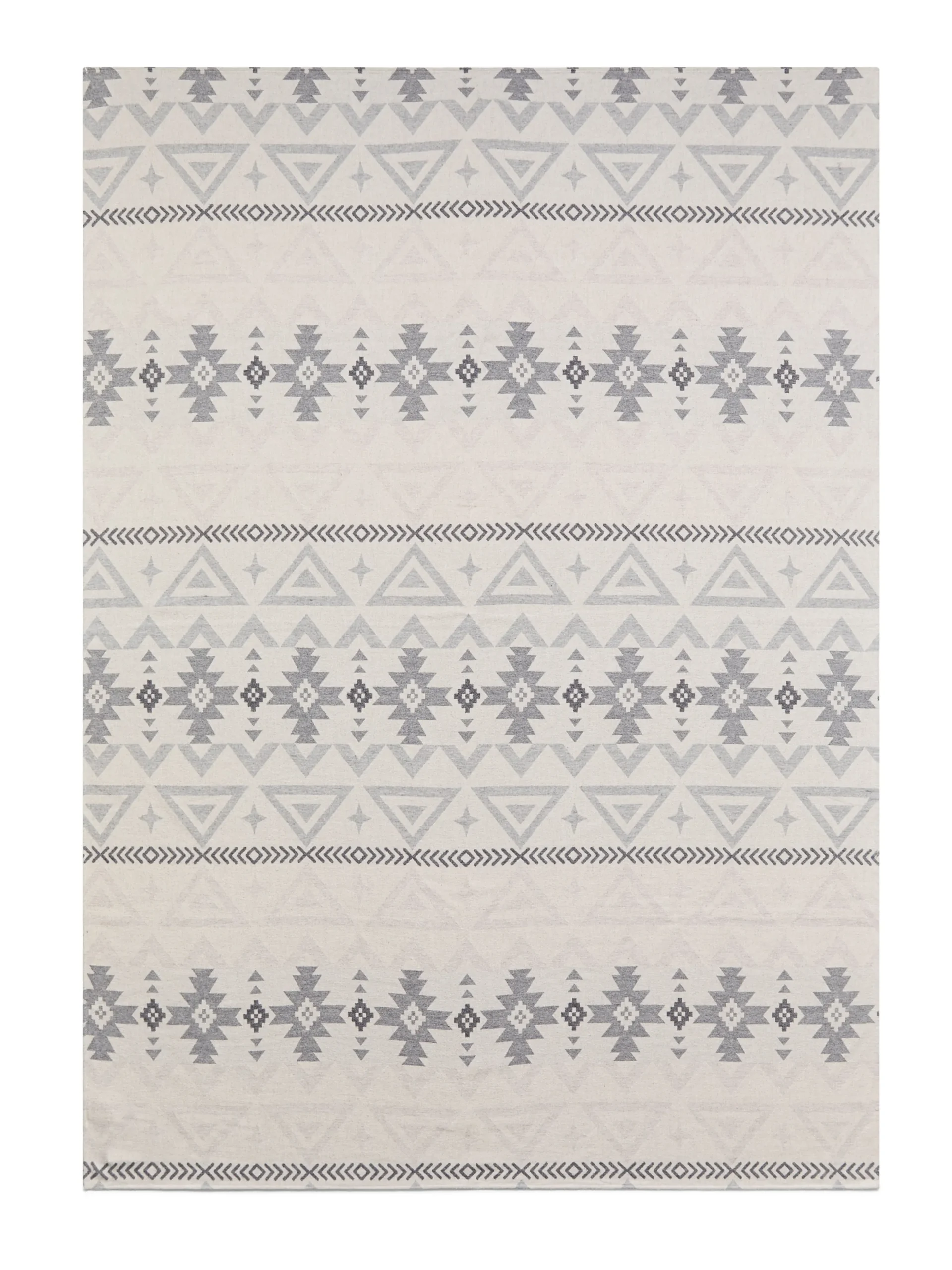 Home & More|Home & More^Faherty Brand Doug Good Feather Adirondack Blanket - Ivory North Star
