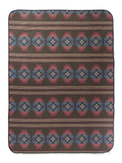 Home & More|Home & More^Faherty Brand Doug Good Feather Recycled High Pile Fleece Blanket - Bright Star Nation