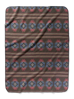 Home & More|Home & More^Faherty Brand Doug Good Feather Recycled High Pile Fleece Blanket - Bright Star Nation