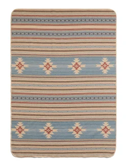 Home & More|Home & More^Faherty Brand Doug Good Feather Recycled High Pile Fleece Blanket - Nescove