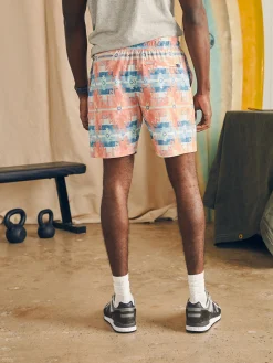 Shorts|Swim^Faherty Brand Doug Good Feather Shorelite Active Swim Short (7