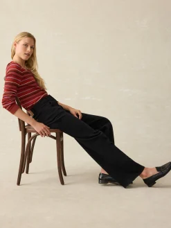 Pants^Faherty Brand Dream Jean Wide Leg - Nocturne Wash