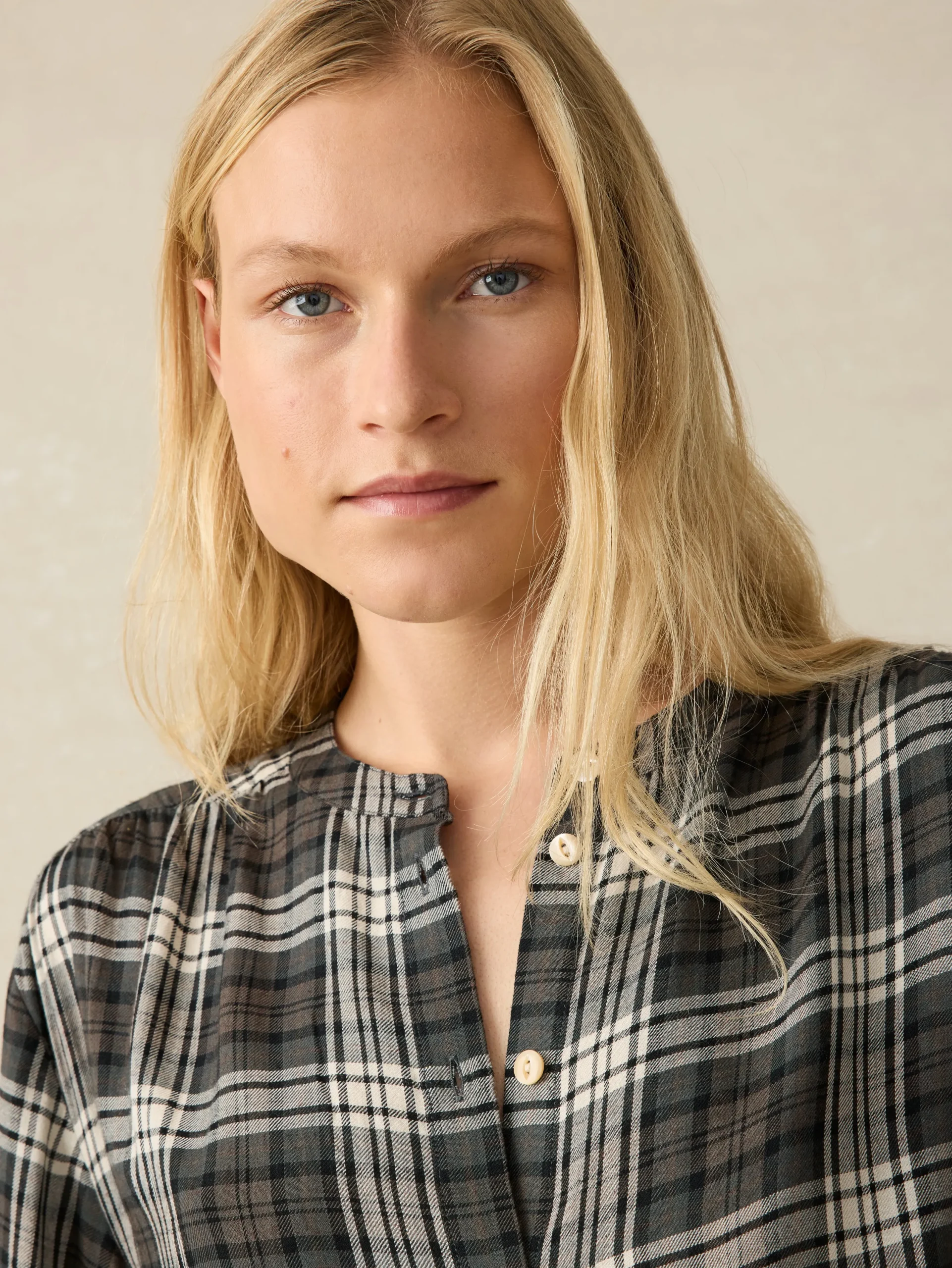 Shirts & Tops^Faherty Brand Drift Top - Timberwood Plaid