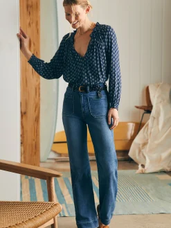 Shirts & Tops^Faherty Brand Emery Top - Lotus Floral Print
