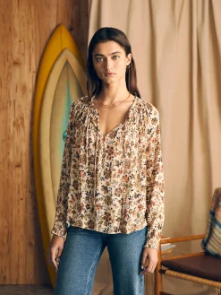 Shirts & Tops^Faherty Brand Emery Top - Taos Floral