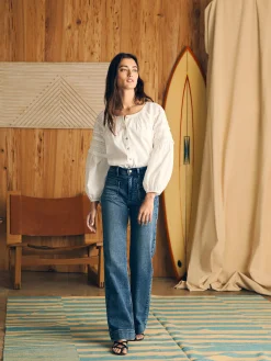 Shirts & Tops^Faherty Brand Enna Top - White