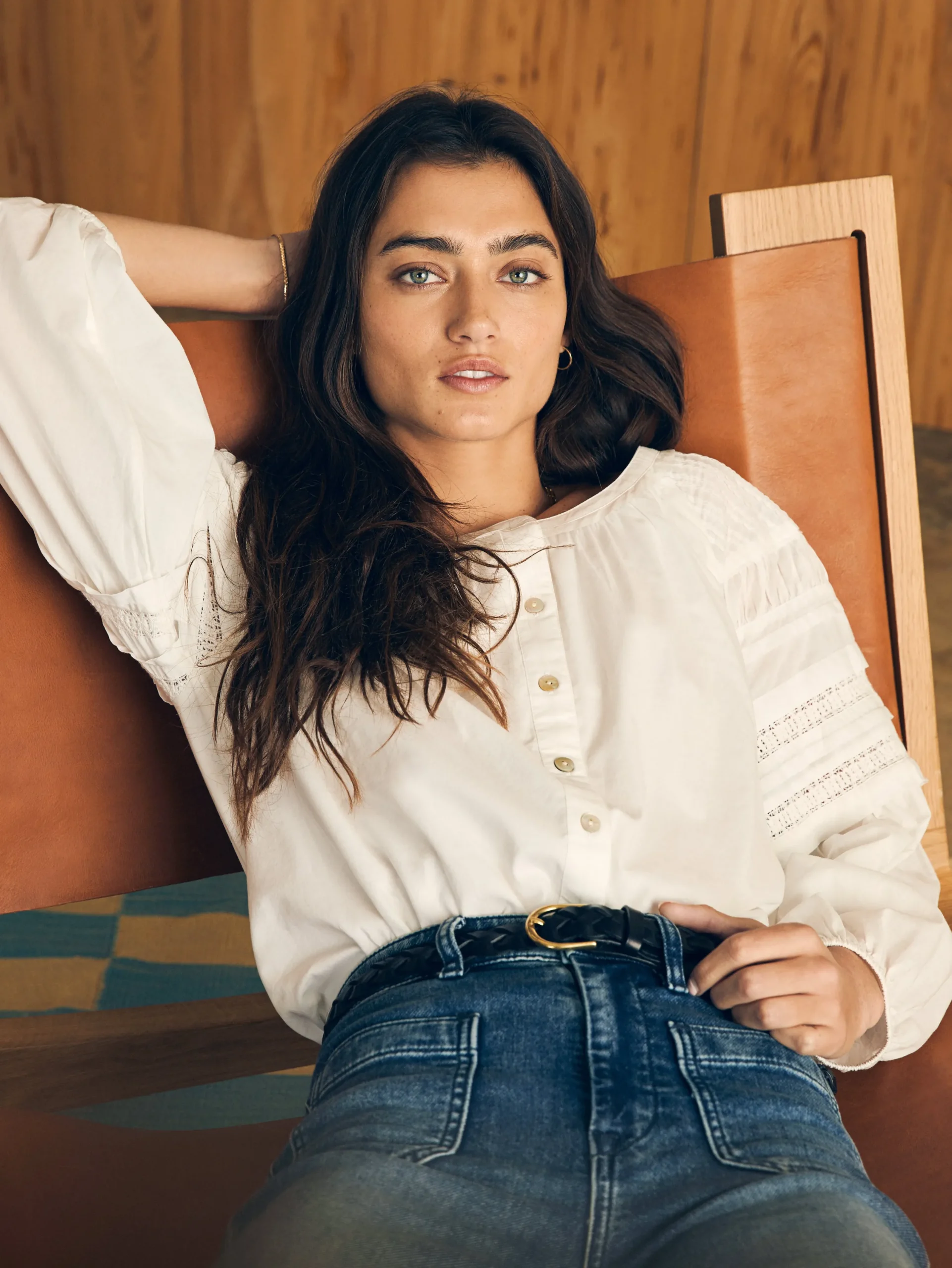Shirts & Tops^Faherty Brand Enna Top - White