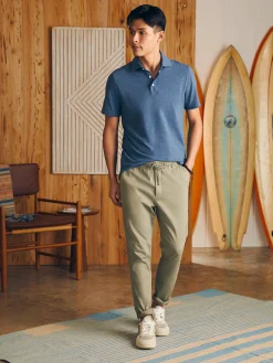 Pants^Faherty Brand Essential Drawstring Pant - Coastal Sage