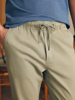Pants^Faherty Brand Essential Drawstring Pant - Coastal Sage