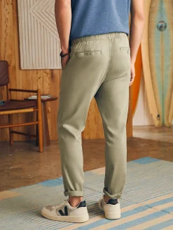 Pants^Faherty Brand Essential Drawstring Pant - Coastal Sage