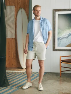 Shorts^Faherty Brand Essential Drawstring Short (6.5" Inseam) - Birch