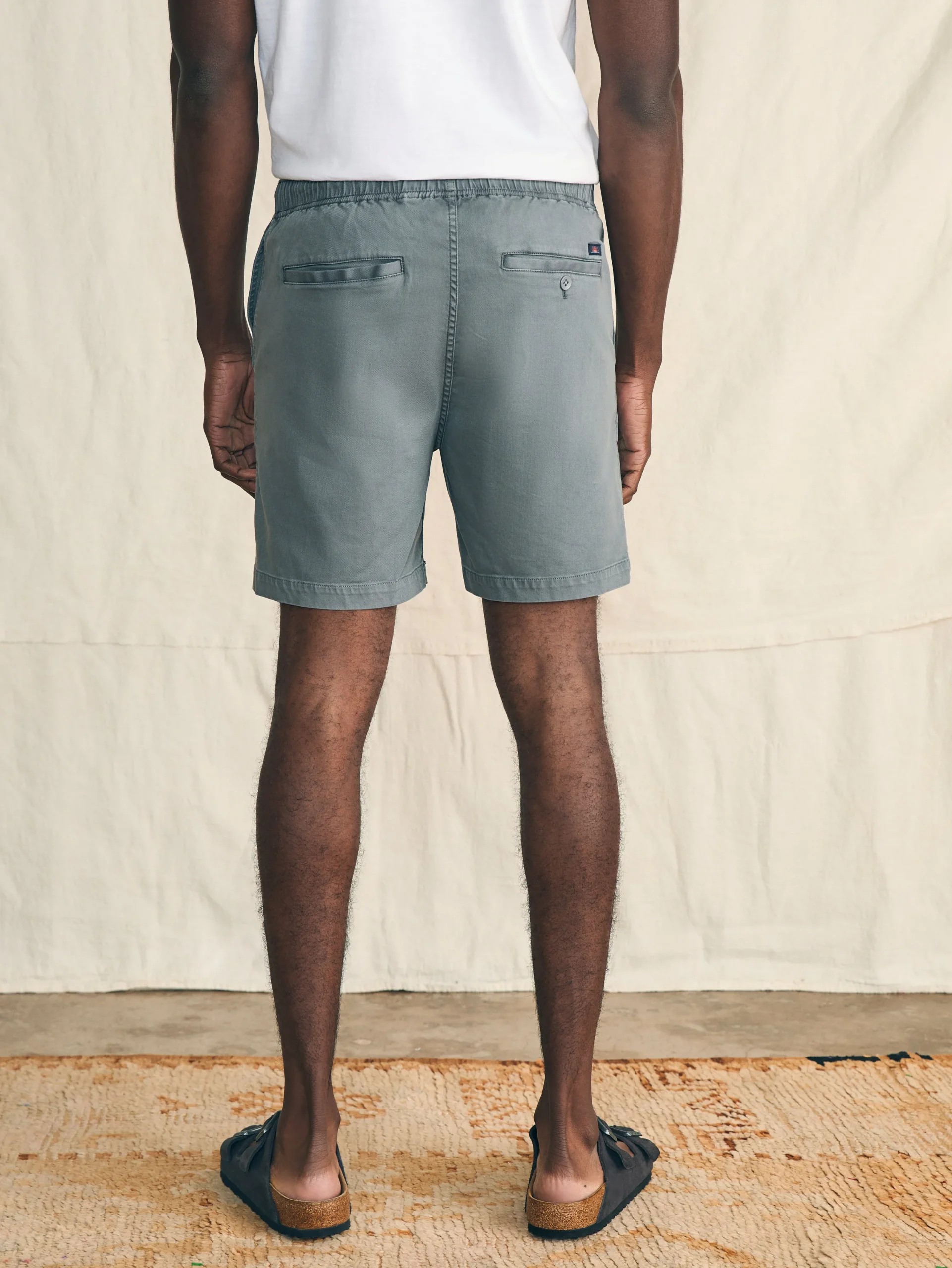 Shorts^Faherty Brand Essential Drawstring Short (6.5" Inseam) - Ember