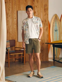 Shorts^Faherty Brand Essential Italian Knit Cord Short (6