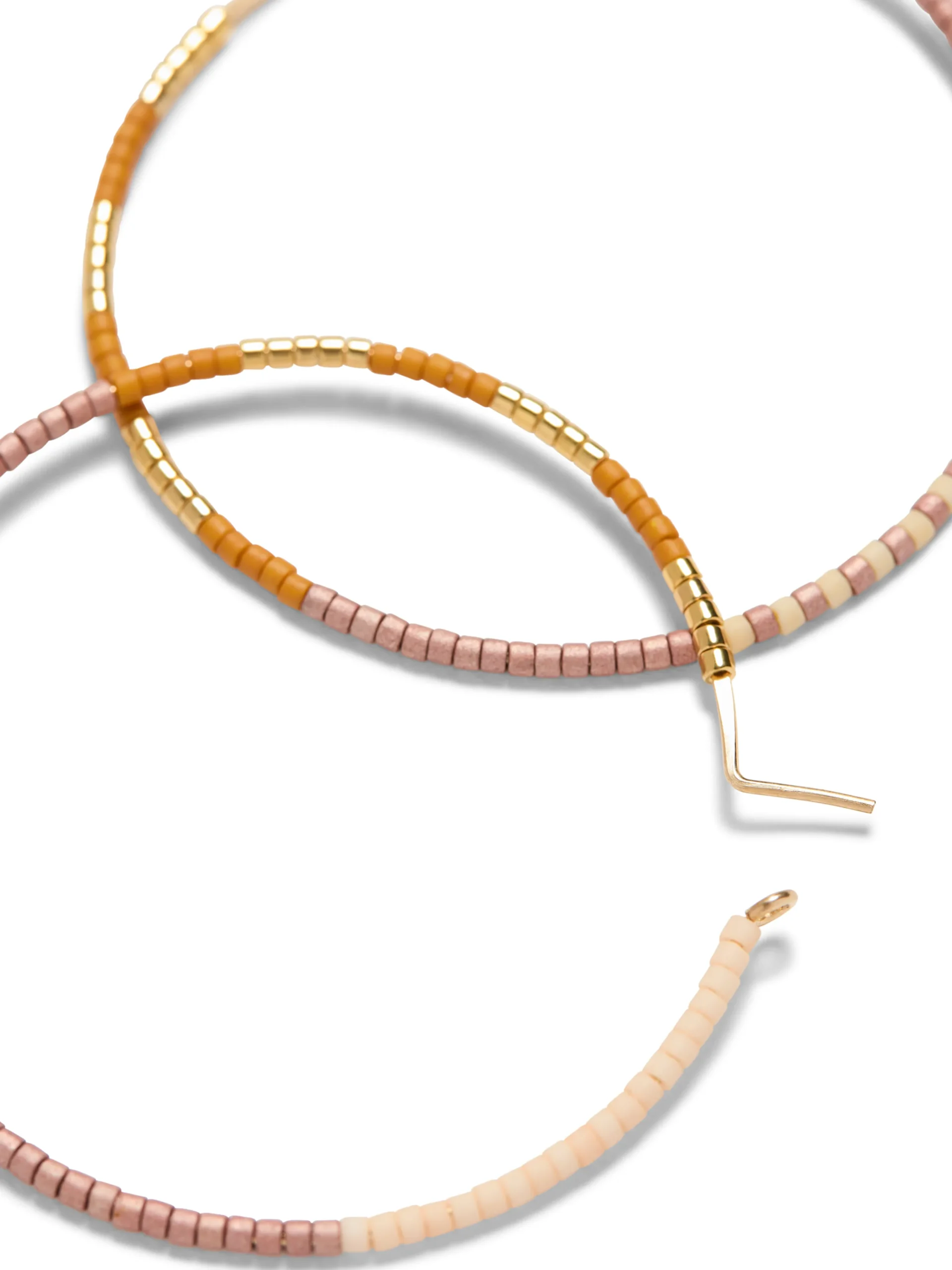 Jewelry^Faherty Brand Faherty X Beyond The Sea Hoop Earring - Coral Multi