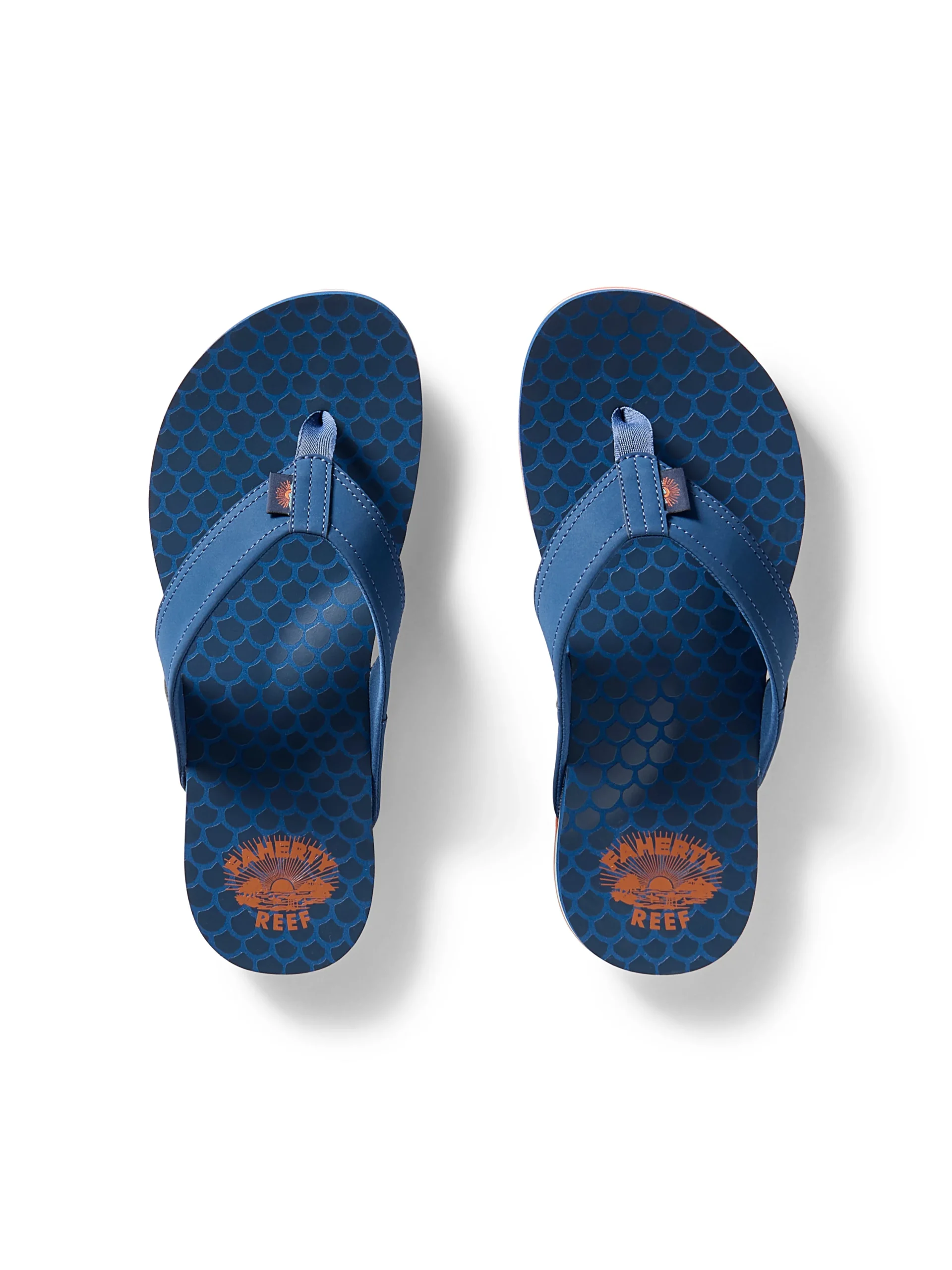 Shoes^Faherty Brand Faherty X REEF Eva Flip Flop - Navy Fishscale