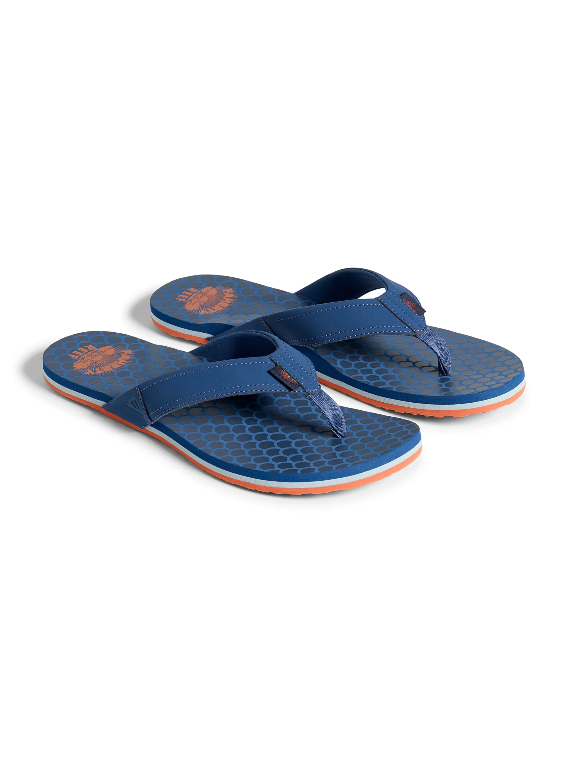 Shoes^Faherty Brand Faherty X REEF Eva Flip Flop - Navy Fishscale