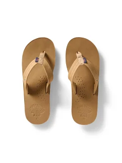 Shoes^Faherty Brand Faherty X REEF Men's Draftsmen Flip Flop - Bronze