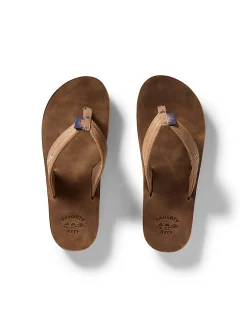 Swim^Faherty Brand Faherty X REEF Women's Drift Away Flip Flop - Dark Brown