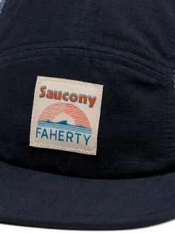 Hats^Faherty Brand Faherty X Saucony Camper Hat - Navy