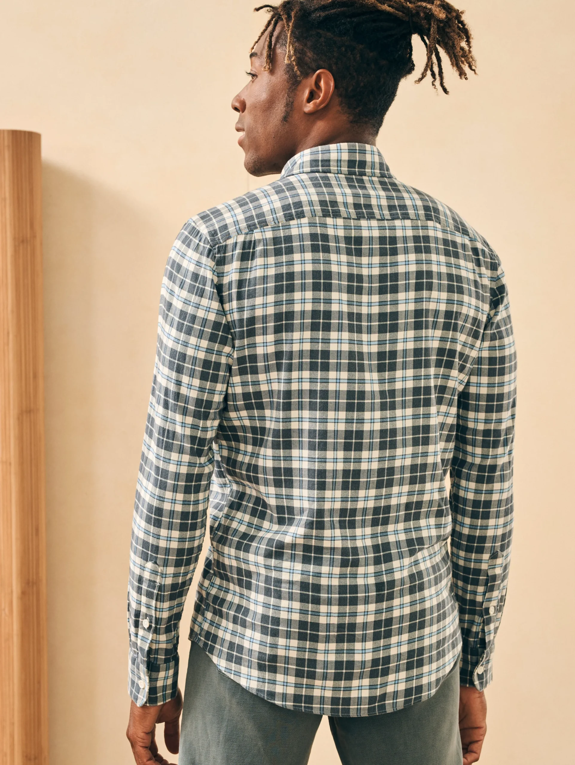 Shirts^Faherty Brand Featherweight Flannel Shirt - Key Rock Plaid