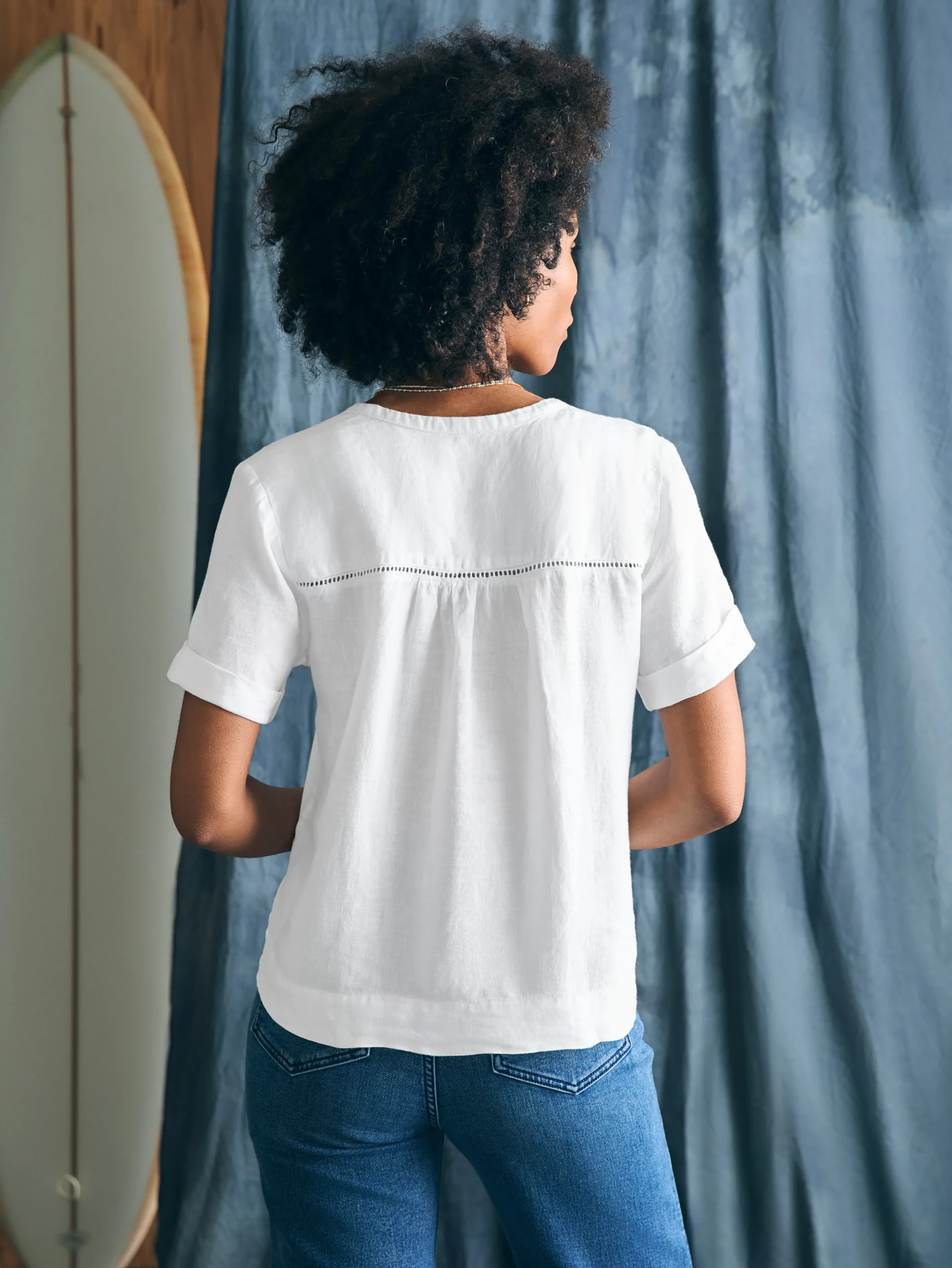 Shirts & Tops^Faherty Brand Gemina Top - White