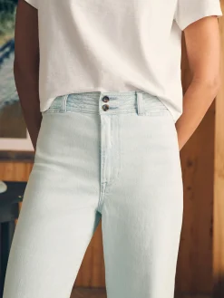 Pants|Jeans^Faherty Brand Harbor Crop Jean - Ocean Mist Wash
