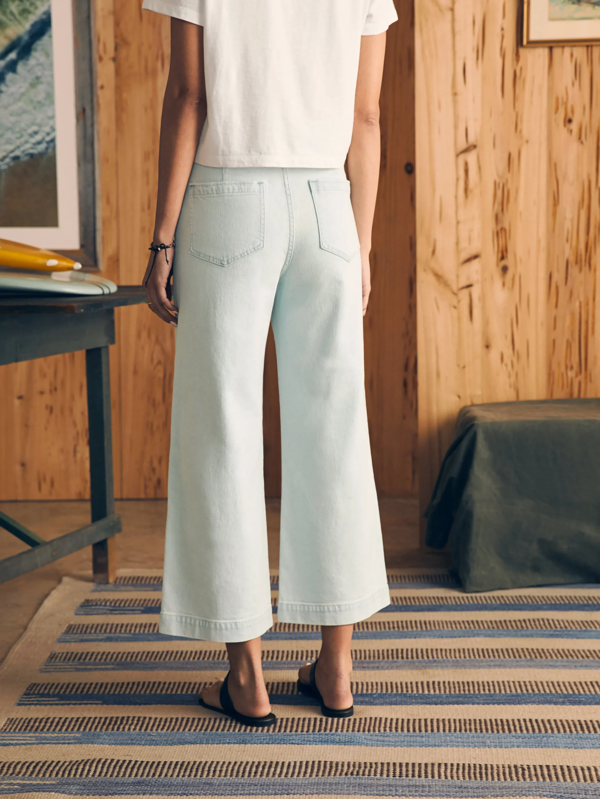 Pants|Jeans^Faherty Brand Harbor Crop Jean - Ocean Mist Wash