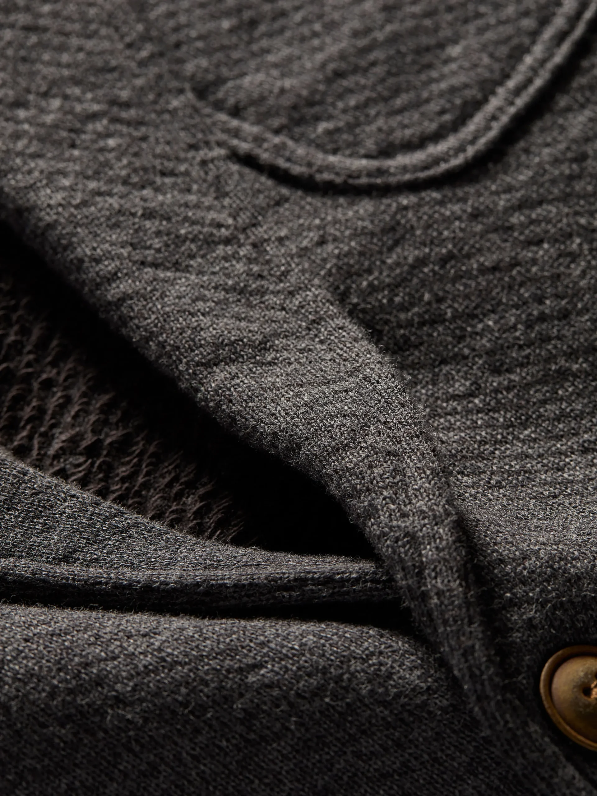 Blazers^Faherty Brand Inlet Knit Blazer - Black Sky Melange