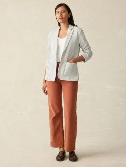 Blazers & Outerwear^Faherty Brand Inlet Knit Blazer - Heather Grey