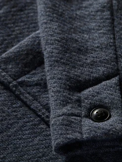 Blazers^Faherty Brand Inlet Knit Blazer (Short) - Deep Navy Melange
