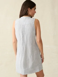 Dresses^Faherty Brand Isha Dress - Blue Mini Stripe