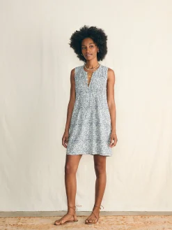 Dresses^Faherty Brand Isha Dress - Cream Imma Floral