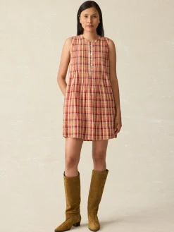 Dresses^Faherty Brand Isha Dress - Sunset Gingham