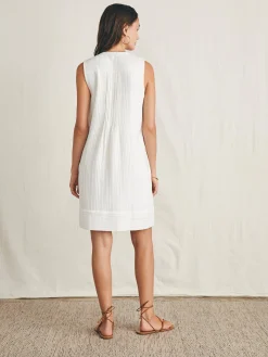 Dresses^Faherty Brand Isha Dress - White