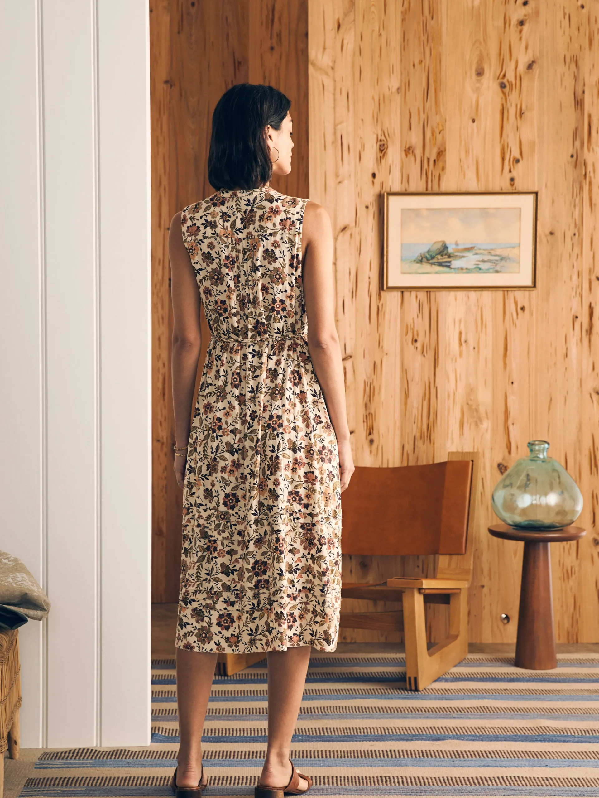 Dresses^Faherty Brand Isha Midi Dress - Taos Floral