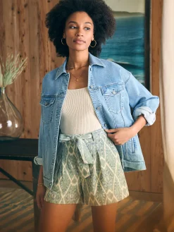 Shorts & Skirts^Faherty Brand Isla Short - Tuscan Ikat