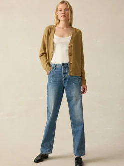 Sweaters^Faherty Brand Jackson Cardigan - Antique Bronze Heather
