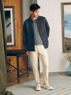 Jackets & Vests^Faherty Brand Jersey Shirt Jacket - Onyx Black