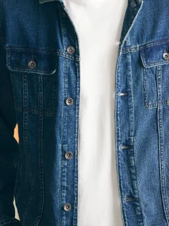 Jackets & Vests^Faherty Brand Jersey Trucker Jacket - Rockford Wash