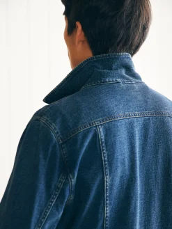 Jackets & Vests^Faherty Brand Jersey Trucker Jacket - Rockford Wash