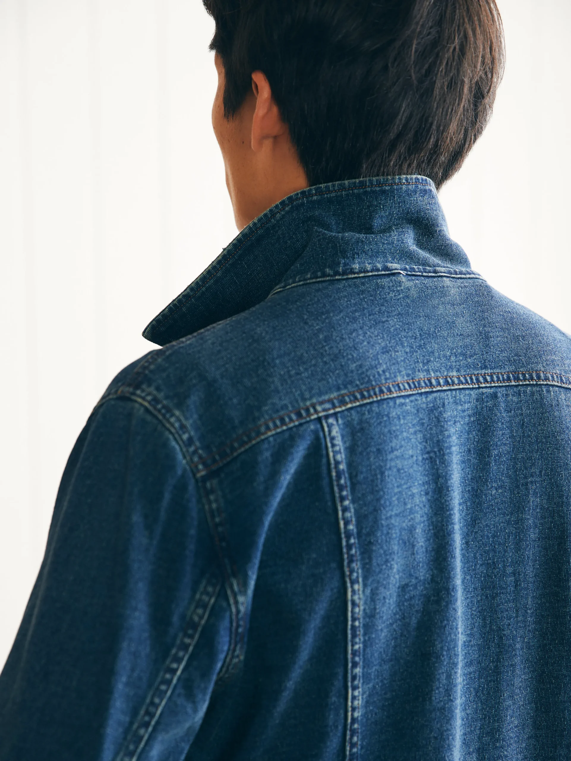 Jackets & Vests^Faherty Brand Jersey Trucker Jacket - Rockford Wash