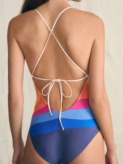 Swim^Faherty Brand Kauai One Piece - Sun And Wave