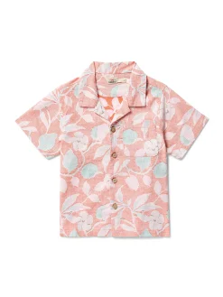 Kids^Faherty Brand Kids Breeze Camp Shirt - Ginger Floral